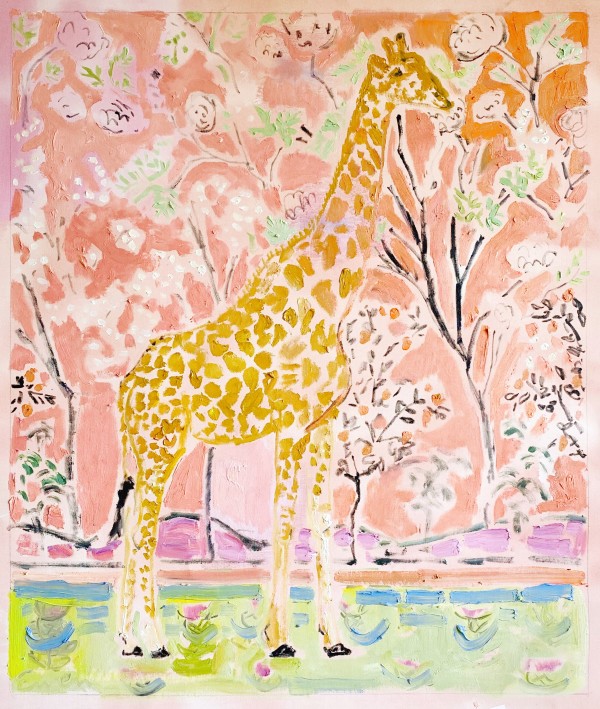 Giraffe Facing Right