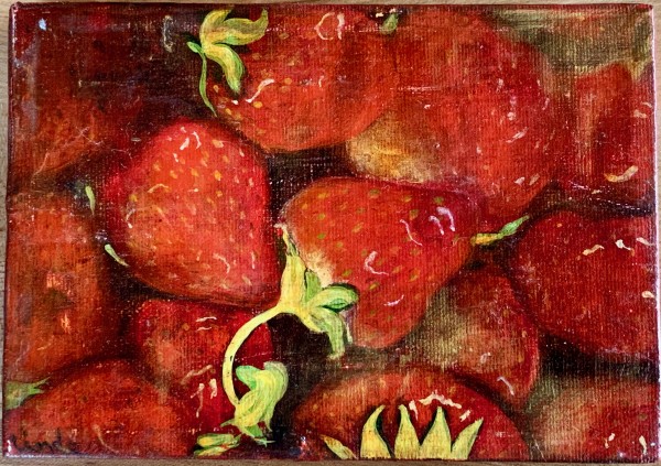 Summer Strawberries, Linda Siegel by Kathleen Hayek