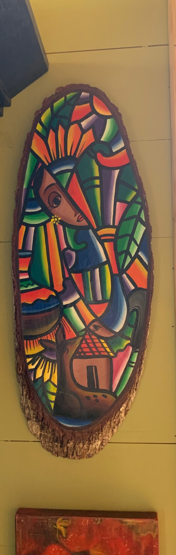 Souvenir plaque from Guatamala by Kathleen Hayek