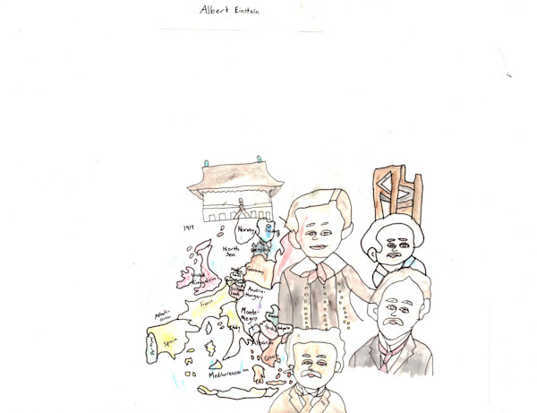 Albert Einstein by Krysten Tong
