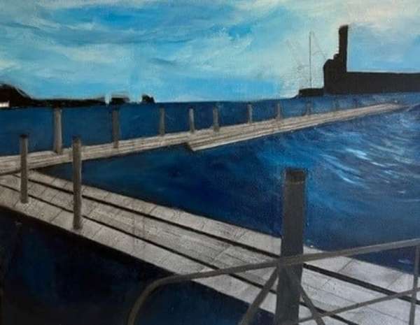 Bridgeport Waterfront by Christina Bevans