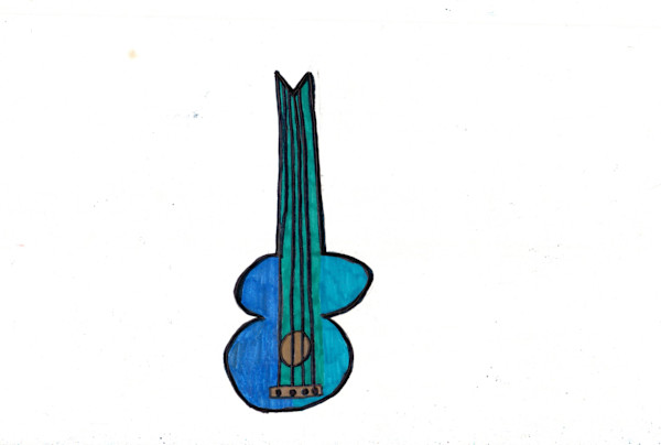 Electric Guitar by Rebecca Hurley
