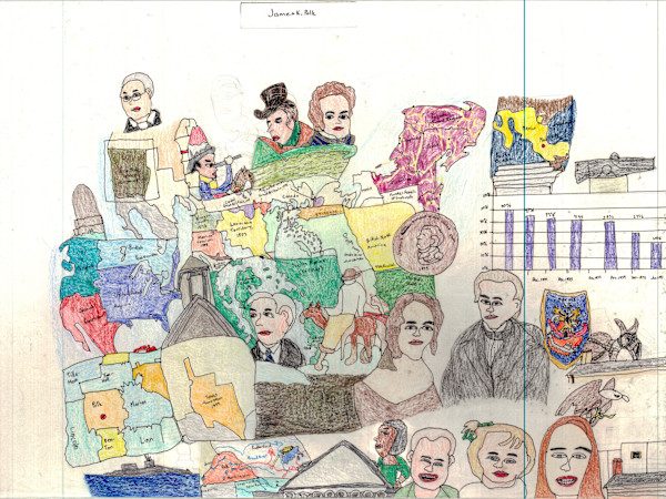 James K. Polk by Krysten Tong