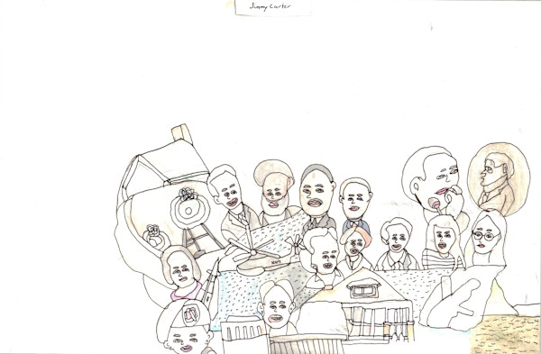 Jimmy Carter by Krysten Tong