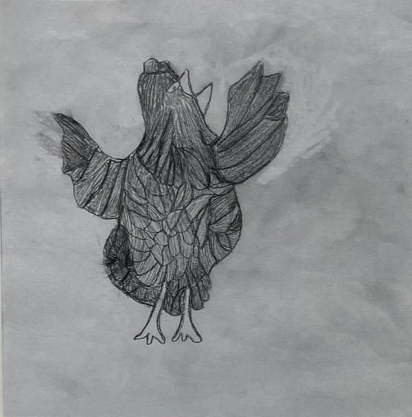 Morning Roost by Christina Bevans
