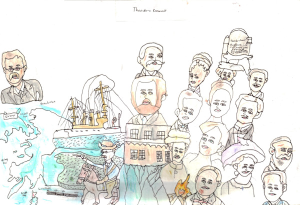 Theodore Roosevelt by Krysten Tong