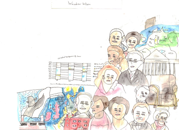 Woodrow Wilson by Krysten Tong