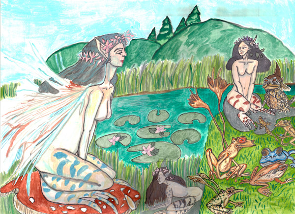 Fairy Frogs by Cloresa Francoeur