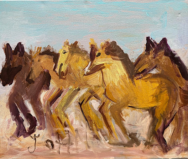 Wild Horses by John Mitchell III