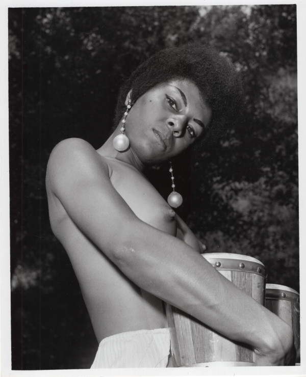 Gloria Johnson (bongos) by Unknown