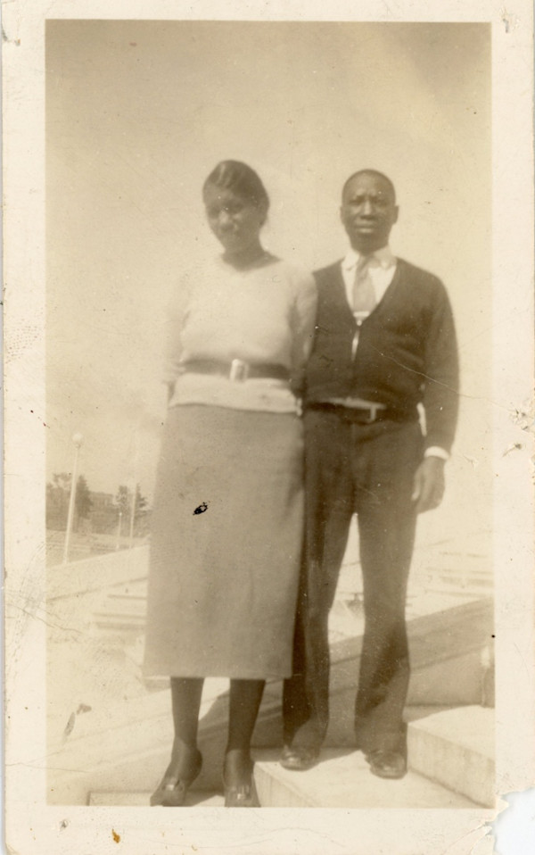 Young couple by Unknown