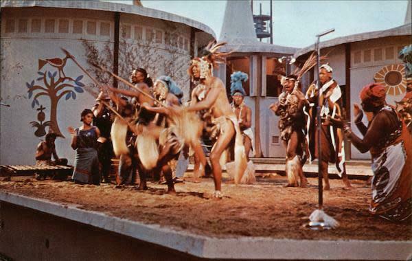 Zulu Dancers, Africa Pavilion, New York World's Fair by Unknown