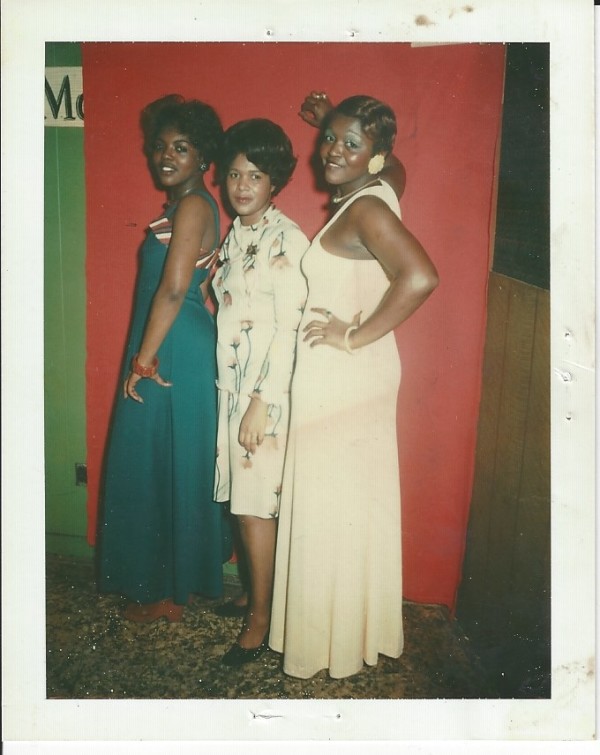 Three women at the club, Oakland by Unknown