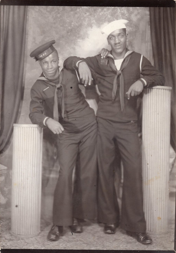 Two affectionate sailors by Unknown