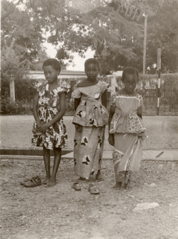 Three girls, Ghana by Unknown