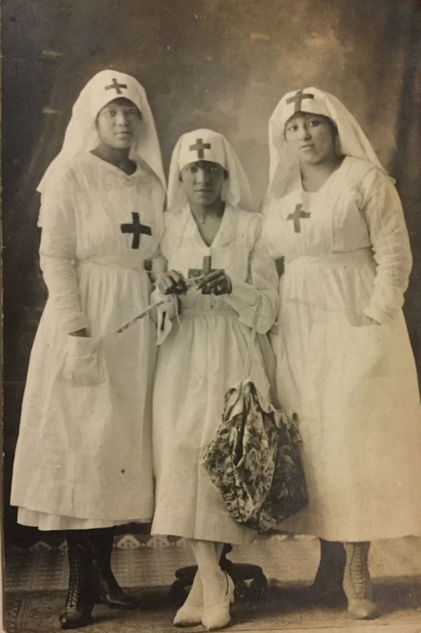 Three nurses by Unknown