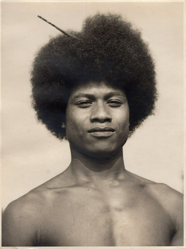 Afro hairstyle #1 by Unknown