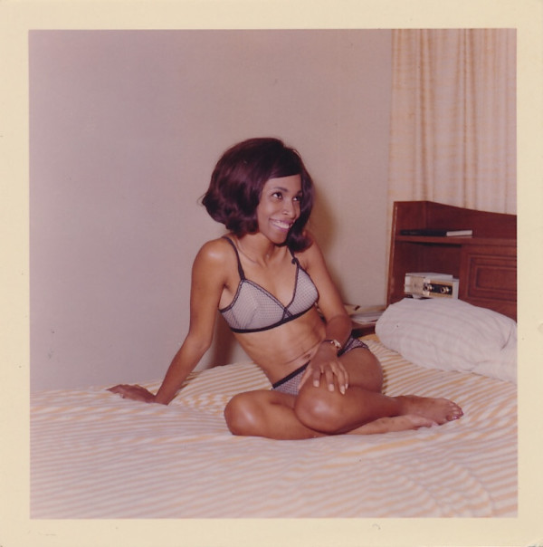 Amateur Pinup #75 striped sheet by Unknown