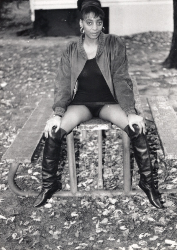 Sephia (posing in park) by Unknown