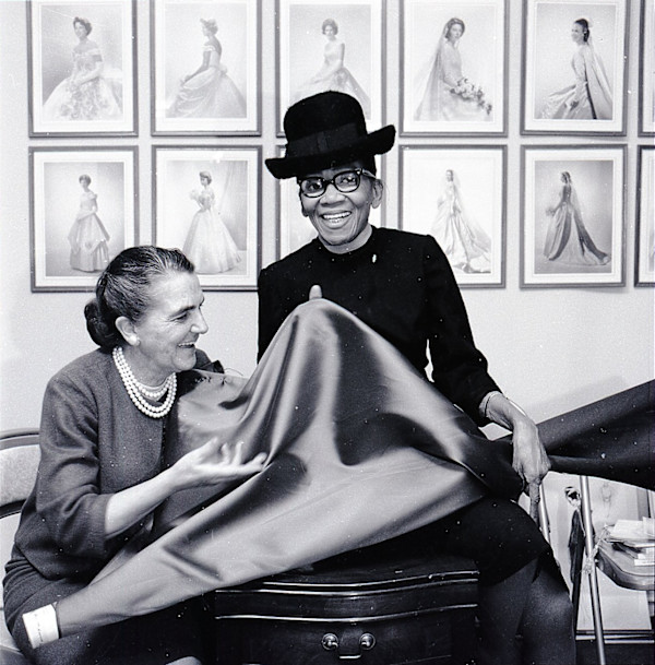 Ann Lowe at Chantilly Inc. on Madison Avenue, New York by Unknown