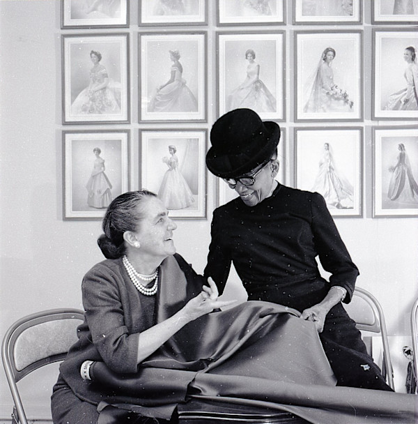 Ann Lowe at Chantilly Inc. on Madison Avenue, New York by Unknown