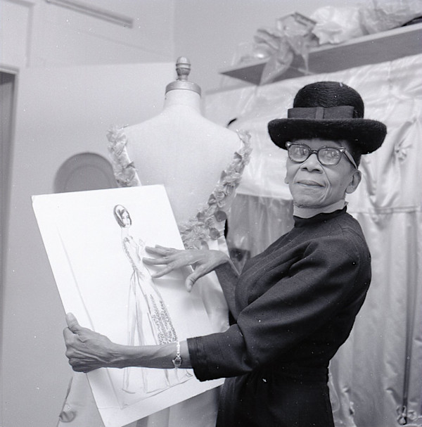 Ann Lowe at Chantilly Inc. on Madison Avenue, New York by Unknown