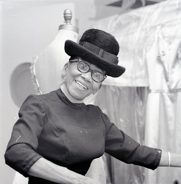 Ann Lowe at Chantilly Inc. on Madison Avenue, New York by Unknown