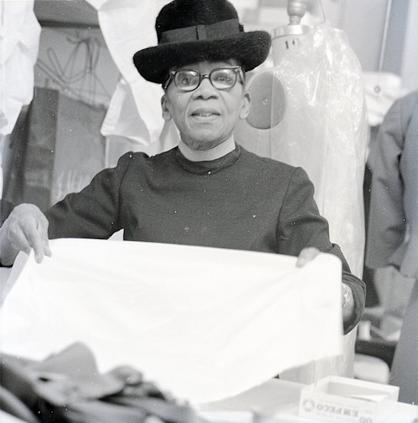 Ann Lowe at Chantilly Inc. on Madison Avenue, New York by Unknown