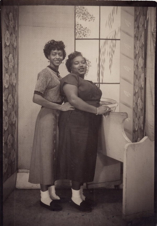 Two bobby soxers by Unknown