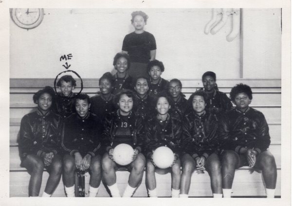 Girl's Basketball Team by Unknown