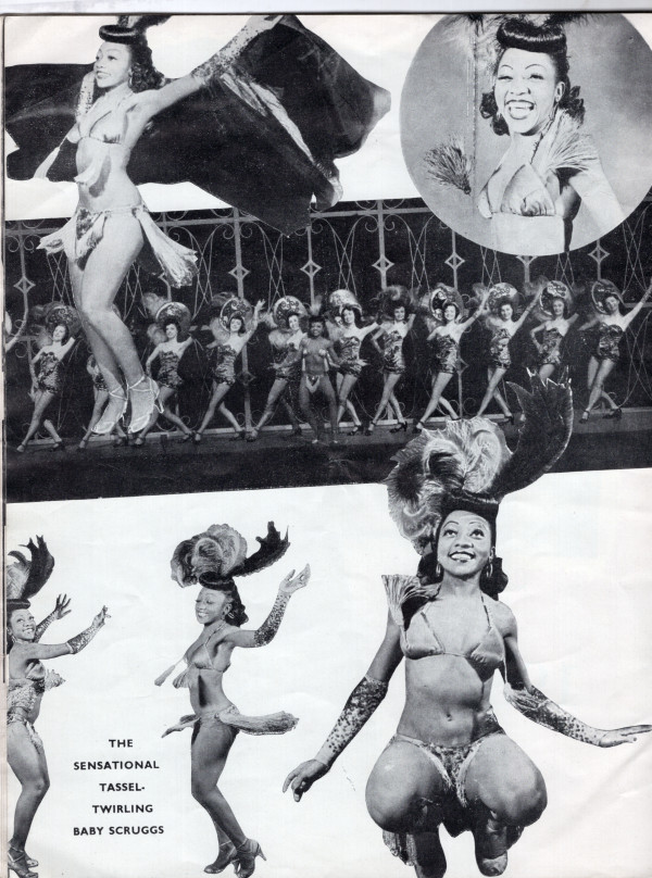 Baby Scruggs, The Fabulous Folies-Bergère program by Unknown