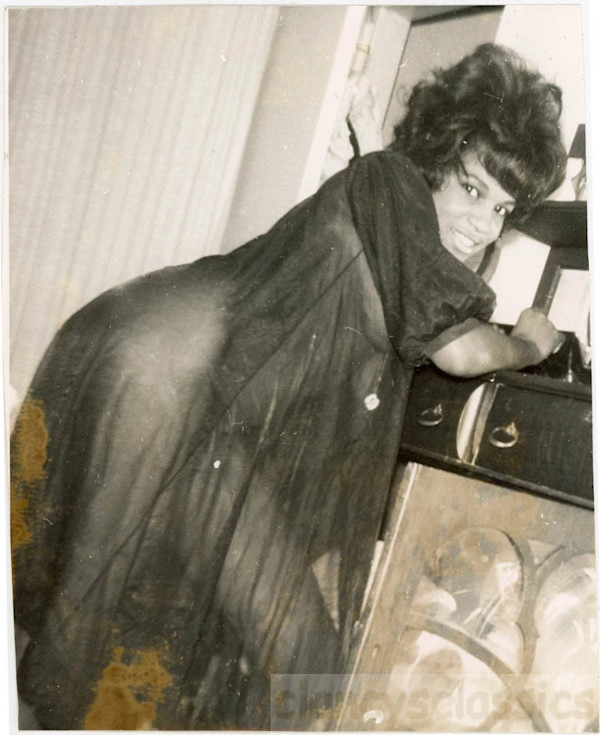 Black négligée by Unknown