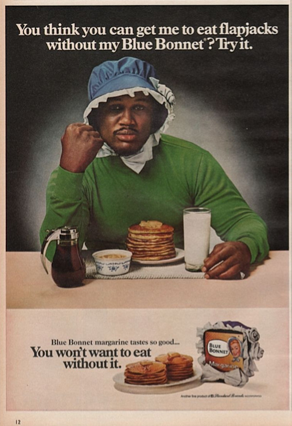 Blue Bonnet margarine advertisement by Unknown