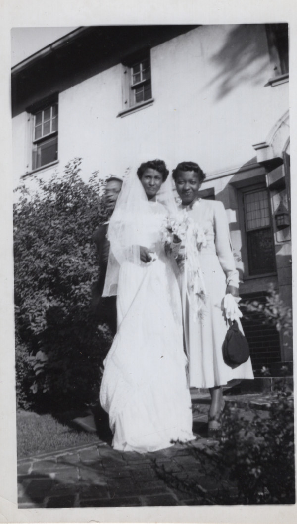 Bride and mother by Unknown