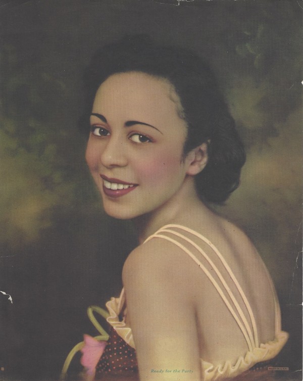 Pinup #246 "Ready for the Party" Calendar Girl by Unknown