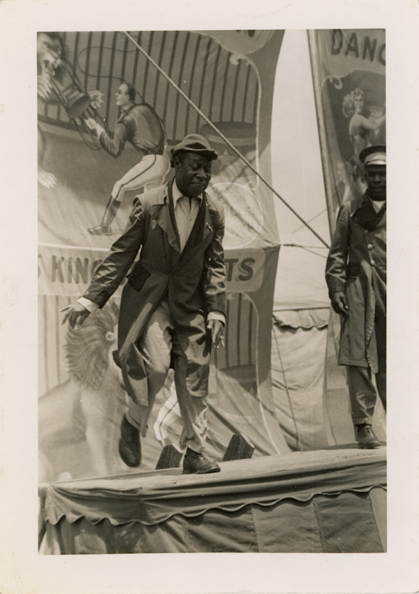 Carnival sideshow bally dancer by Unknown
