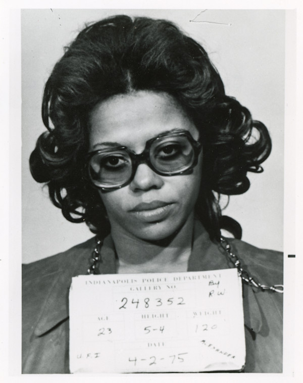 Mugshot of Charlotte Katherine Alexander, Indianapolis, Indiana by Unknown