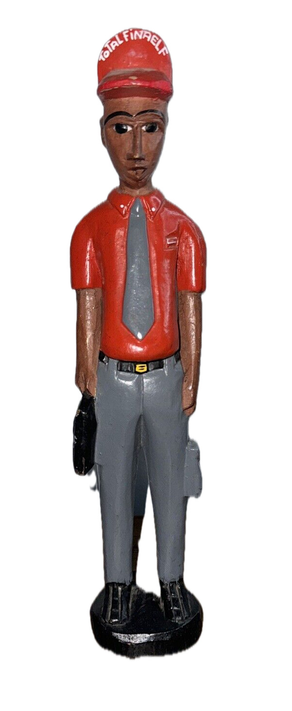 "Total Finaelf" Baoule businessman colon figure, Côte d'Ivoire by Unknown