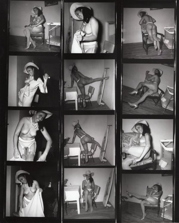 Moira Anthony (Contact sheet I) by Unknown