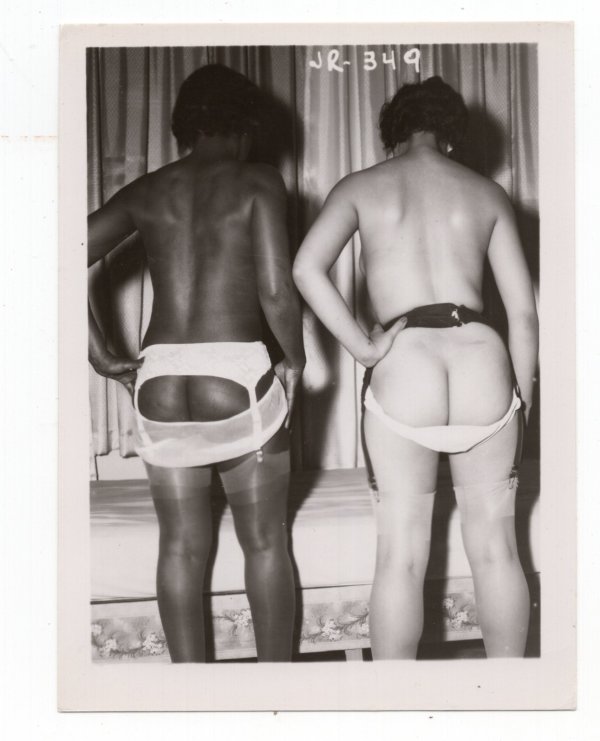 Pinup #81 & Pinup #110 (light & dark skin) by Unknown