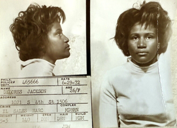 Mugshot of Delores Jackson, Philadelphia by Unknown