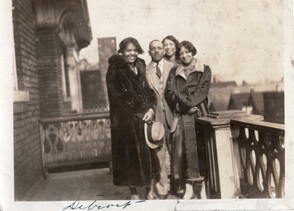 Detroit foursome by Unknown