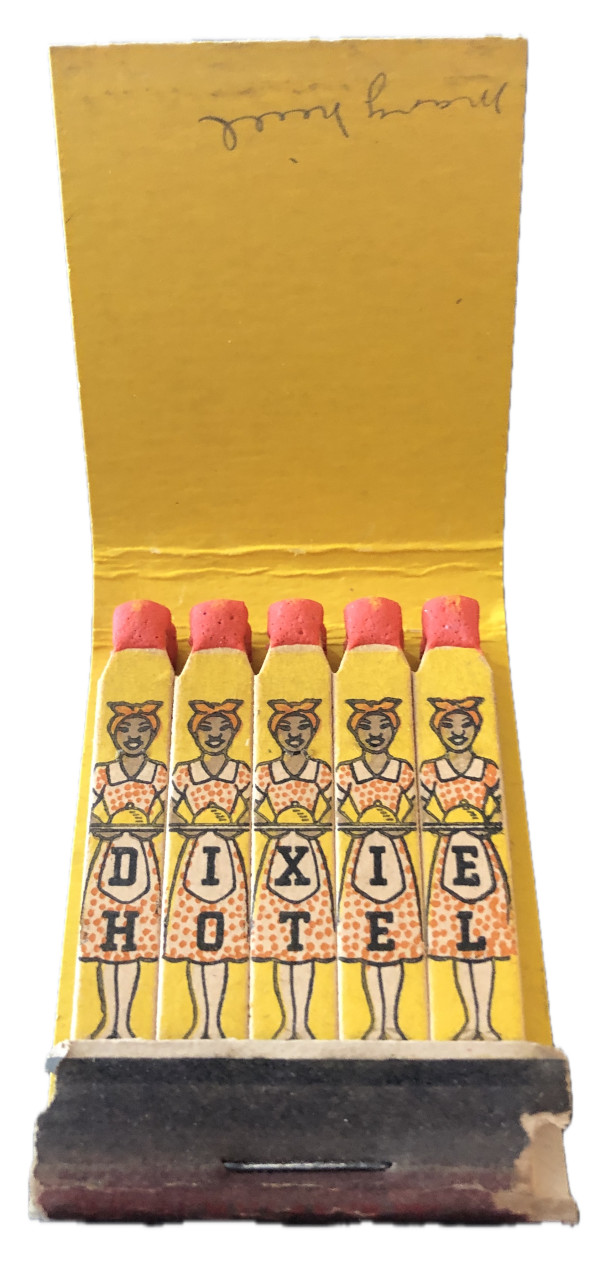 Hotel Dixie, New York, feature matchbook by Unknown