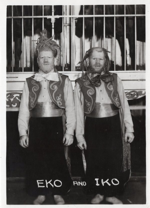 George (1893 - 1972) and William “Willie" Muse (1892 - 2001) (Eko & Iko) by Unknown