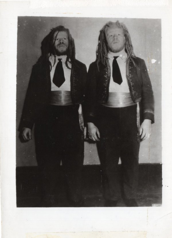 George (1893 - 1972) and William “Willie" Muse (1892 - 2001) (Eko & Iko) by Unknown