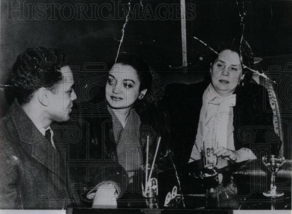Elsie Roxborough (1914 - 1949) and her younger brother John II with unidentified woman in New York by Unknown