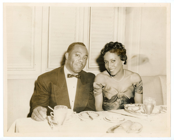 Couple at the Empire Room, Waldorf Astoria, New York by Unknown