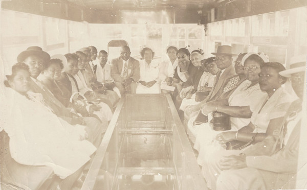Glass bottom boat tour by Unknown
