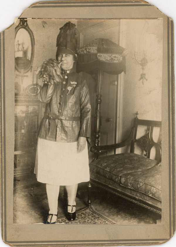 Grandma Meyer in a play costume by Unknown