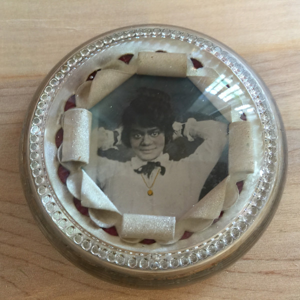 Paperweight with photograph by Unknown